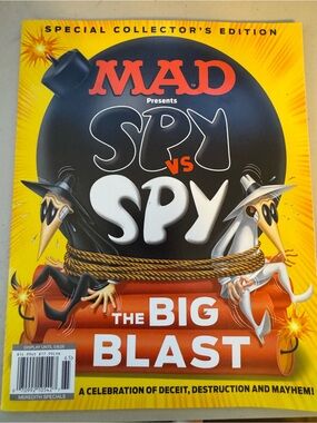 Mad Magazine, Spy vs Spy Kids One-Piece - Yellow Big Blast 💥